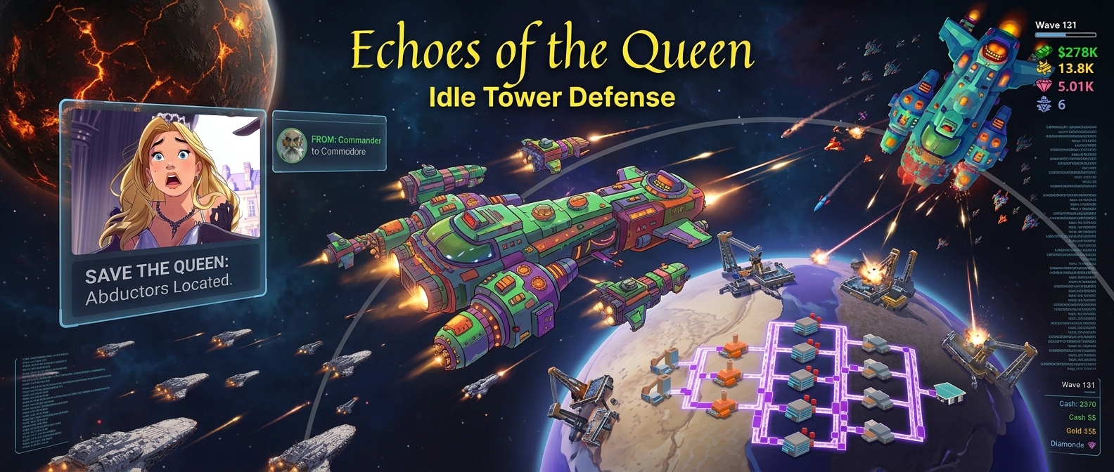 Echoes of the Queen — Idle Tower Defense